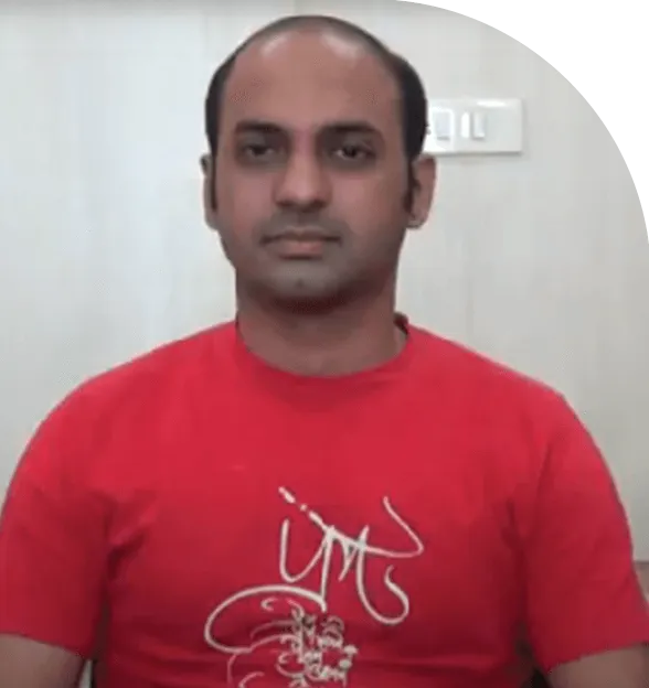 Ashish Bagate gets complete relief from chronic back pain at ANSSI